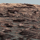 A view of the ridge two weeks before Curiosity began its ascent earlier this month. (NASA/JPL-Caltech/MSSS)